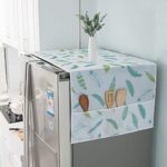 Refrigerator Cover With Double Storage Pocket