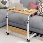 Bedside Desk C-shaped Base Laptop Desk Home Office Table