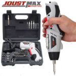 Cordless Screwdriver Combo Box Rechargeable Screwdriver Set 45 Pcs