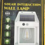 solar interaction wall lamp