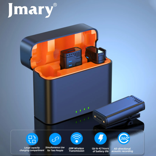 Jmary MW-16 Wireless Microphone for Mobile & Camera