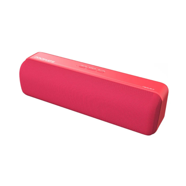 Promate Capsule-2 CrystalSound® HD Wireless Speaker with Bluetooth, compact design, and long battery life.