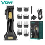 VGR V-651 Digital Display Professional Cordless Hair Clippers