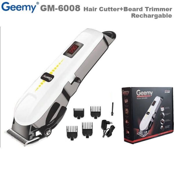 Geemy Professional Hair Clipper GM-6008 - Image 2