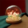 Artificial Tulip Flower Night Light Ornaments Handmade DIY Bedside Lamp LED Night Lamp Bedroom Decor Table Lamp Durable Easy Install - Image 4