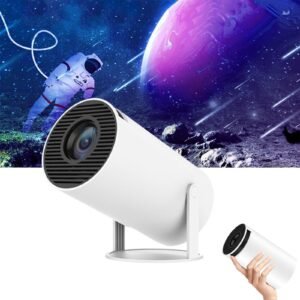 Experience stunning visuals with the HD True WiFi 4K Mini Projector. Portable & HDMI-compatible, it supports Android & iOS, delivering full 1080P for an immersive home theater experience. Perfect for movies & gaming!