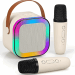 K12 Portable Bluetooth Karaoke Speaker with two pieces mics