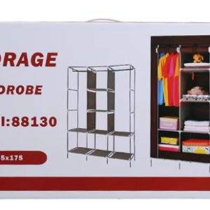 Portable Fabric Storage Foldable Storage Wardrobe