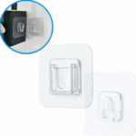 Multi-Purpose Wall Hanger Clear & Strong Self-Adhesive Wall Hook Sticker