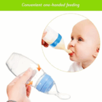 Multifunction Baby silicon Food Feeder Bottle