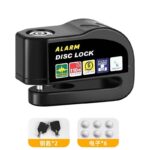 Alarm Lock Protection Electric Locks Motorcycle Brake Disc Anti-Theft