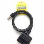 U-KNOW High Security Cable Lock, Portable Keyed Bike Lock for Road Bikes, Mountain Bikes, and Scooters