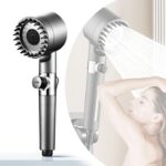 multifuntional pvc adjustable shower head
