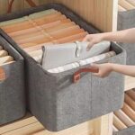 Foldable Fabric Clothes Storage Box