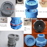 Anti Vibration Pads Lifting Foot Base for Washing Machine Dryer & Furniture, Blue