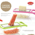 Multi-Purpose Durable Stainless-Steel Cheese Grater for Vegetables & Cheese with Container Kitchen Tool