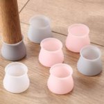 Silicone Chair Leg Floor Protectors, Anti-Scratch & Noise Reduction Caps for Hardwood Floors In 16Pcs