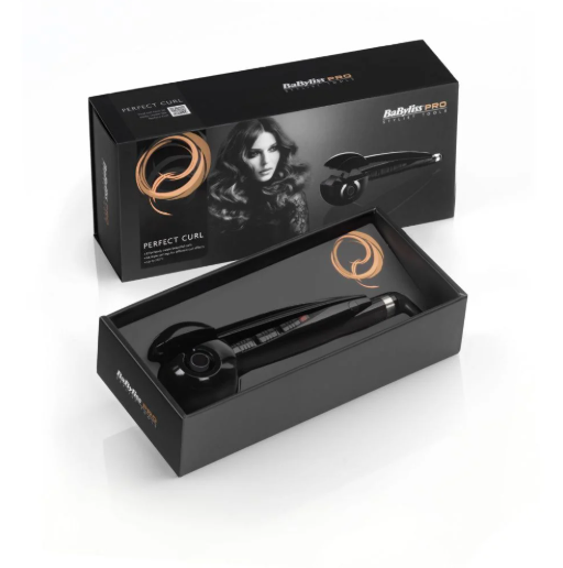 BaByliss PRO Perfect Curl Automatic Hair Curler – Salon-Quality Curls, Adjustable Heat & Timer - Image 4