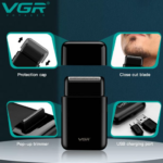 V-331 Electric Ultrathin Shavers Close Shave Head Shavers for Bald Men