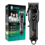 VGR V-051 Professional Hair Trimmer for Men – Ceramic & Carbon Steel Blades, USB Rechargeable