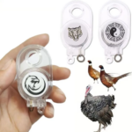 Rebound Hunting Bird Leg Trap Easy to Carry Plastic Retractable Pull Keychain Hunting Tool for Capturing Chickens and Birds
