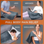 Pure Enrichment Pure Relief Pro Far Infrared XL Heating Pad - Full Body Pain Relief