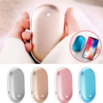 2-in-1 Hand Warmer Power Bank – Portable USB Fast Charging Winter Pocket Heater