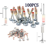 Heavy Duty Nail Gun 100 Pcs Nails – High Strength Steel Nails for Carpentry & Construction