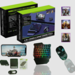 5-in-1 Mobile Game Combo Pack for PUBG & Free Fire – Gaming Triggers, Controller & Cooling Fan Kit