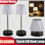 LED Desk Lamp with Adjustable Brightness – Eye-Caring Study & Office Table Lamp