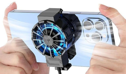 MEMO CX20 Magnetic Phone Cooler Fan – Three-Gear Temperature Control RGB Radiator