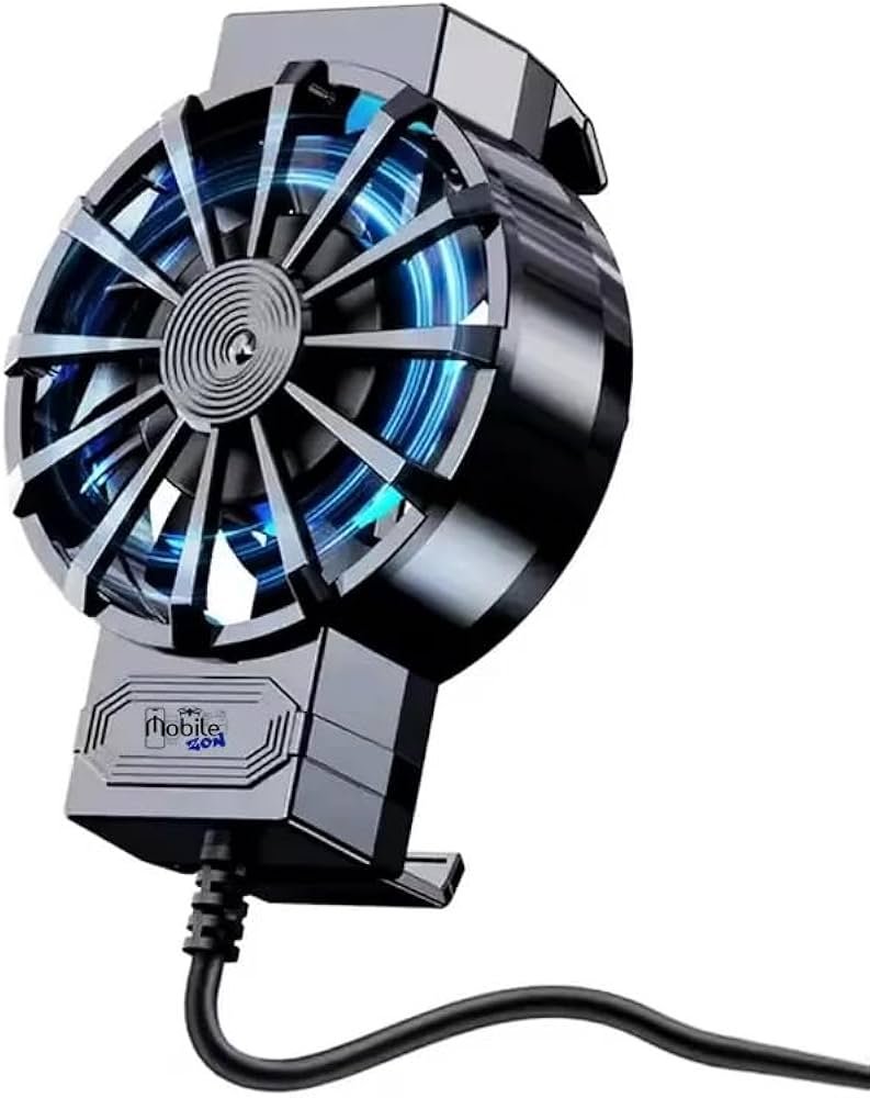 MEMO CX20 Magnetic Phone Cooler Fan – Three-Gear Temperature Control RGB Radiator - Image 3