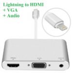 USB-C to VGA & HDMI 2-in-1 Adapter (4K Support)