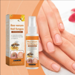 Bee Venom Nail Repair Spray Nail Care Liquid for Weak, Damaged & Discolored Nails