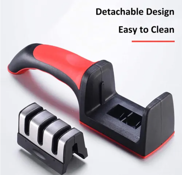 Knife Sharpener - Professional Kitchen Knife Sharpening Tool for Chef & Kitchen Knives - Image 2