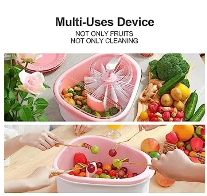 Double Layer Fruit Vegetable Cleaning Basket - Image 4