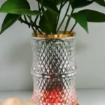 Crystal Vase Table Lamp | Premium Luxury Decorative Nightstand Light