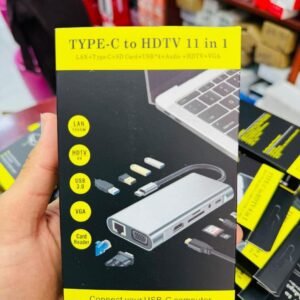 Type-C to HDTV 11 in 1 USB-C Hub Adapter