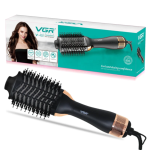 VGR V-492 Professional Hot Air Brush packaging box on a shelf