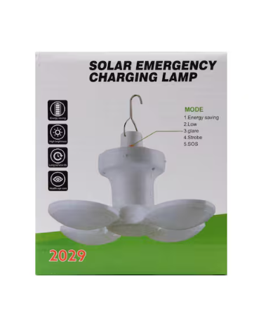Solar Emergency Charging Lamp - 2029 Portable LED Lantern