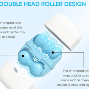 Ice Roller for Face | Refillable Silicone Contour Cube Massager