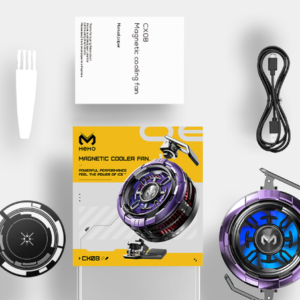 MEMO CX08 Magnetic Phone Cooler Fan – 23W Powerful Semiconductor Gaming Radiator