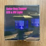 Solar Bug Zapper LED & UV Light Outdoor Garden Stake