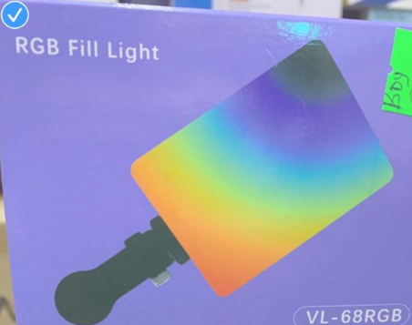RGB Fill Light | Portable LED Video & Photography Cube Lamp - Image 2