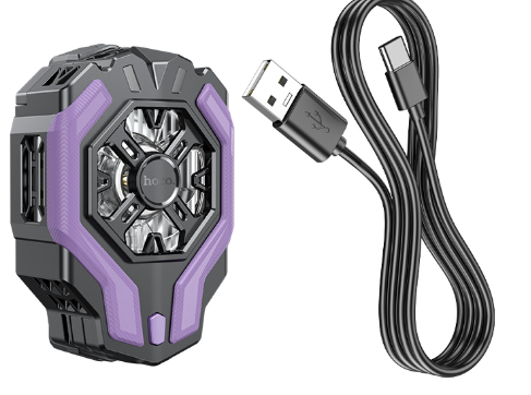 MEMO CX14 Magnetic Phone Cooler Fan – 18W Semiconductor RGB Gaming Radiator - Image 2