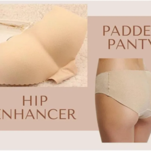V-Shaped Seamless Butt Lifter Padded Panty with Hip Enhancer Foam Pads