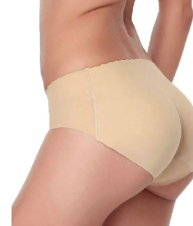 V-Shaped Seamless Butt Lifter Padded Panty with Hip Enhancer Foam Pads - Image 5