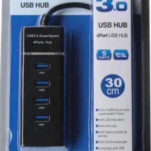 4-Port USB 3.0 Hub | White-Label Multi-Port Splitter