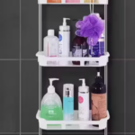 3 Tier Over Toilet Storage Rack with Punch-Free Installation