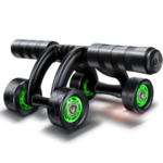 4 Wheel Ab Roller for Core Strength and Abdominal Workout